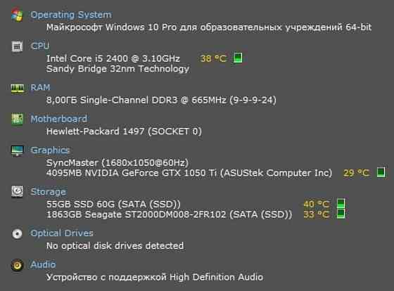Комп'ютер ПК з Монітором, що комплектують Київ