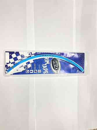 Наклейка на колесо 17 (синя, світловідбивна) Мукачево