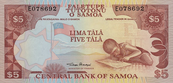 Самоа / Samoa 5 tala (2005) Pick 33b UNC Полтава - фото 1