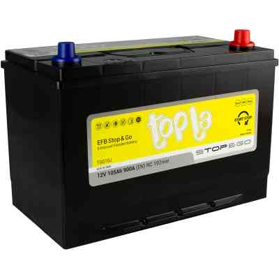 Акумулятор автомобільний Topla 105 Ah/12V EFB JIS Euro (112 005) Вінниця