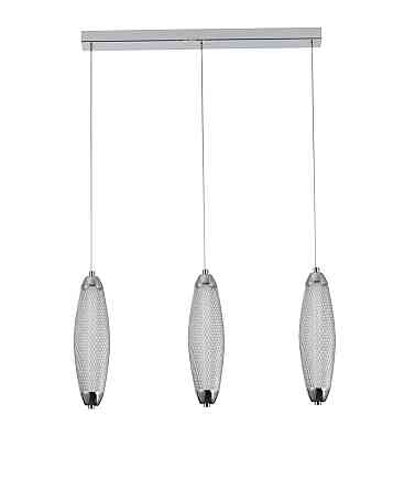 Підвісний світлодіодний світильник VALESO G 2667/3L 24W Хром Коломия