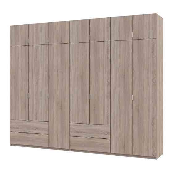 Шкаф для одежды Doros Лукас Дуб сонома 3+4 ДСП 295х50х240 DRS-011707 (42005123) Львов