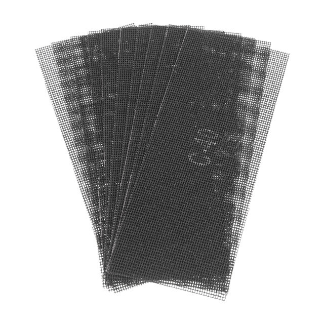 Сітка абразивна, 105×280 мм, зерно K40, 10 од. INTERTOOL KT-6004 Київ - фото 1
