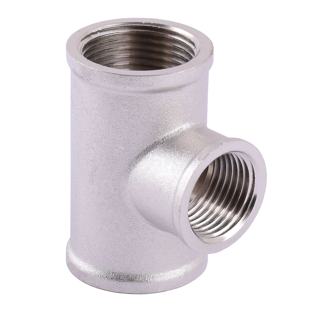 Трійник SOLOMON 1/2″ ВВВ нікель 8202 N Киев - изображение 1