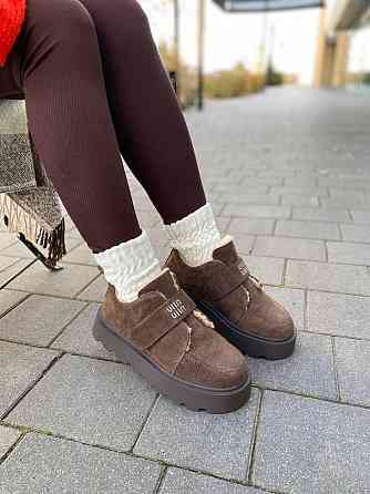 PLPS Угги жіночі PLPS 2808-4 коричневі (зима, замша натуральна) (6030) Коломия