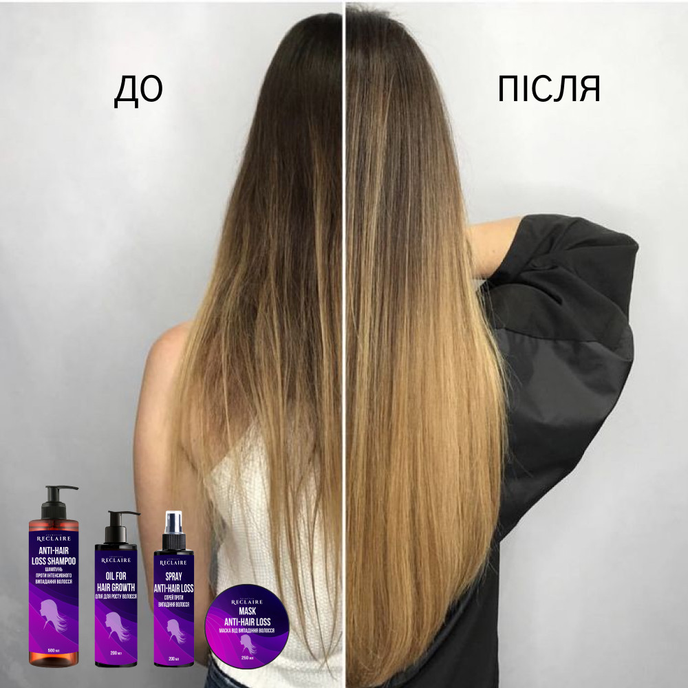 Набор мега бокс от выпадения волос Активатор роста Reclaire cosmetics Киев - изображение 9