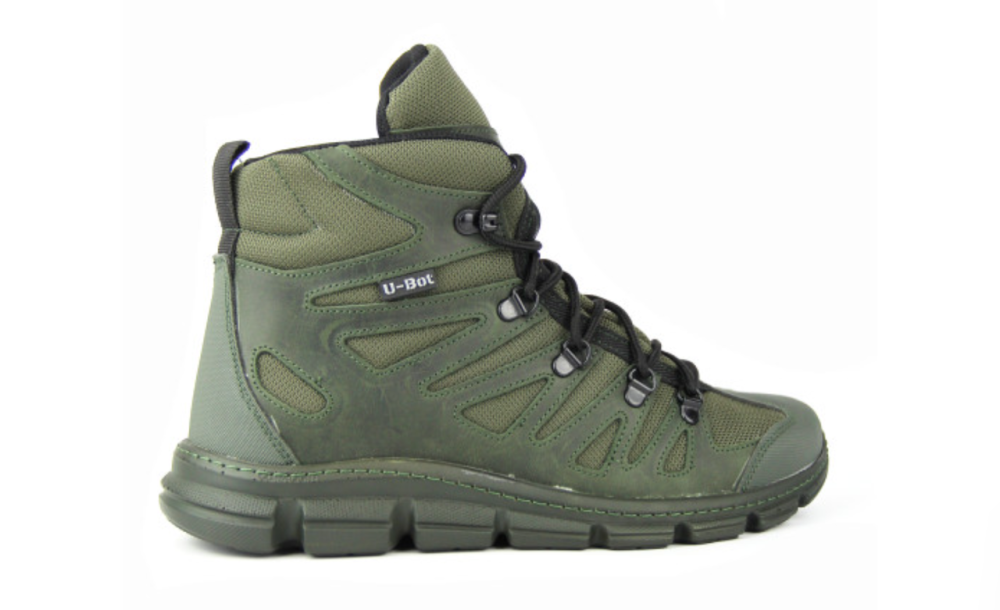 Військові черевики чоловічі, демісезонні, зелені, захист від вологи, підходять для служби, туризму, походів Львів - фото 4