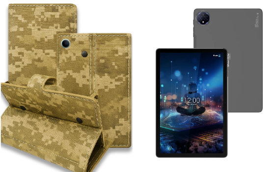 Книга-трансформер для планшета Sigma Mobile Tab A801, Tab A802, цвет Black Pixel Киев