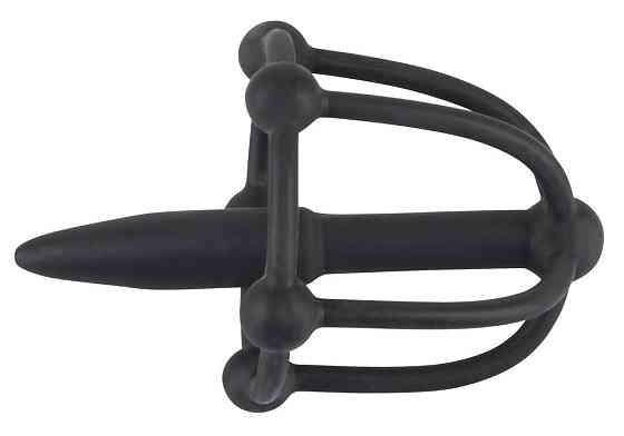 Стимулятор уретри - Penis Plug with Glans Cage Sex Aura Київ