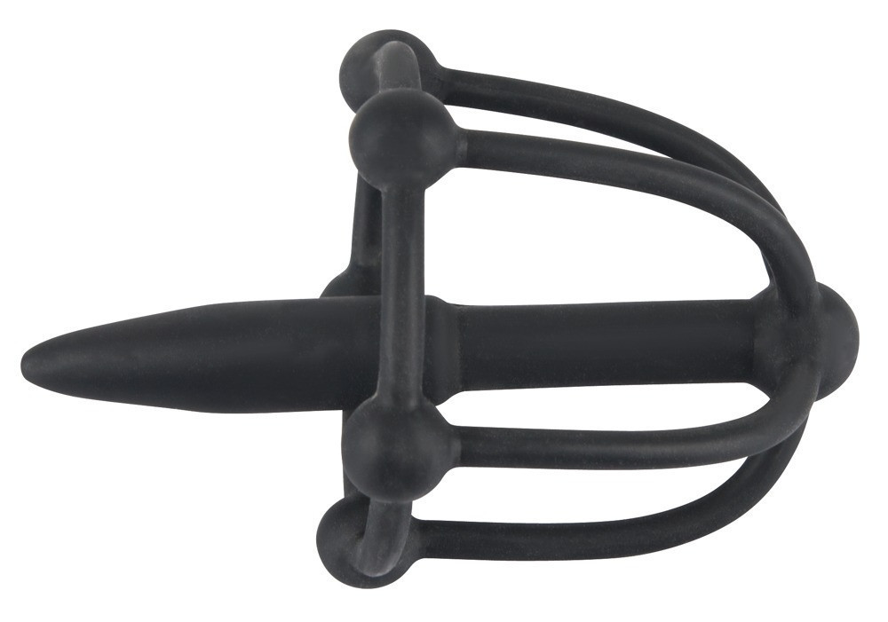 Стимулятор уретри - Penis Plug with Glans Cage Sex Aura Київ - фото 5