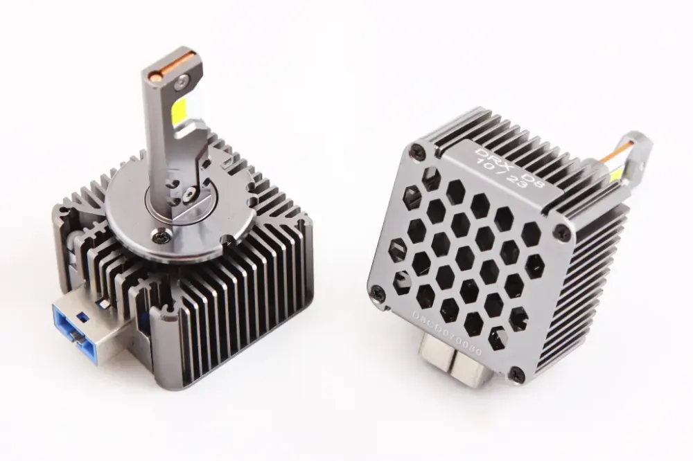 Лампа диодная   D8  12В 10000лм/6000K/50Вт/CSP3570 DriveX с кулером Винница - изображение 1