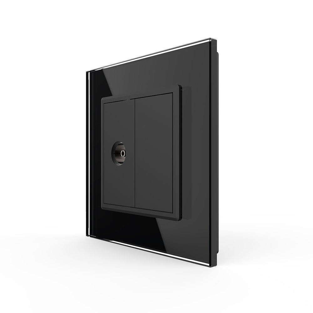 LIVOLO Розетка телевізійна Livolo чорний скло (VL-C791V-12) Коломия - фото 6