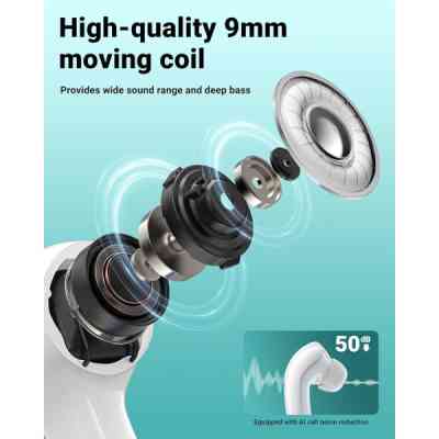 Наушники Acefast T9 Porcelain White (6974316282549) Винница