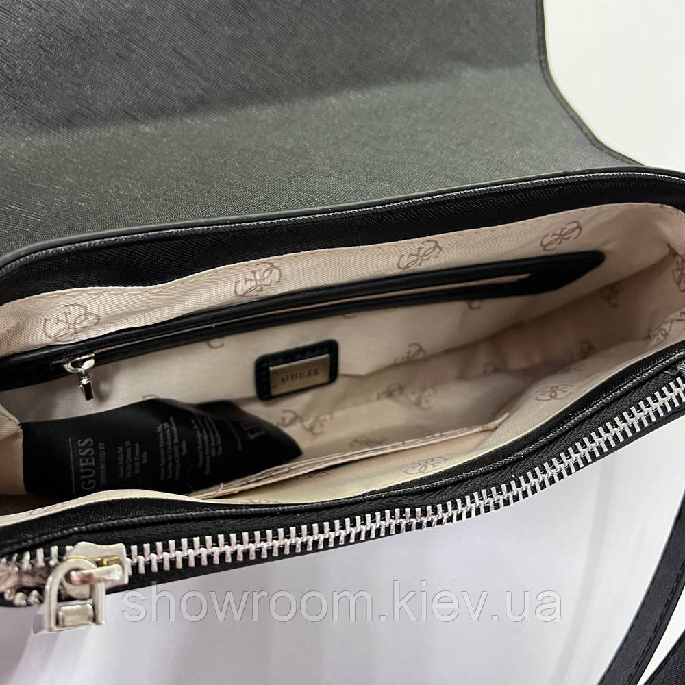 Женская сумочка на плечо Guess (813019) black Киев - изображение 6