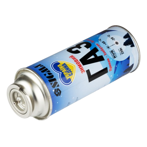 Газ в балоні 220гр зимовий + RVR-захист SIGMA Житомир