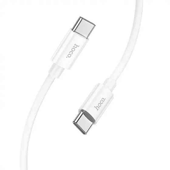 Кабель HOCO X87 Magic силіконовий 60W PD живлення та передачі даних Type-C - Type-C, колір білий 6931474783264 Одеса