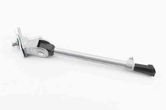 Підніжка бокова центральна телескопічна для 26"-28", алюмінієва, сіра HS-004D Київ