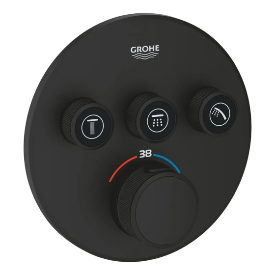 Термостат прихованого монтажу на 3 вихори Grohe Grohtherm SmartControl (29508KF0) Київ