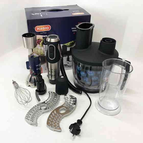 Блендер із захистом від розбризкування MAGIO, Блендер для дитячого пюре побутові міксери BV-83 Львів