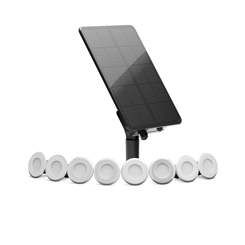Уценка Ландшафтные солнечные светильники Advance Dual White USB, комплект 8 шт., IP68, тёплый/холодный белый свет, USB + солнечная Киев - изображение 4