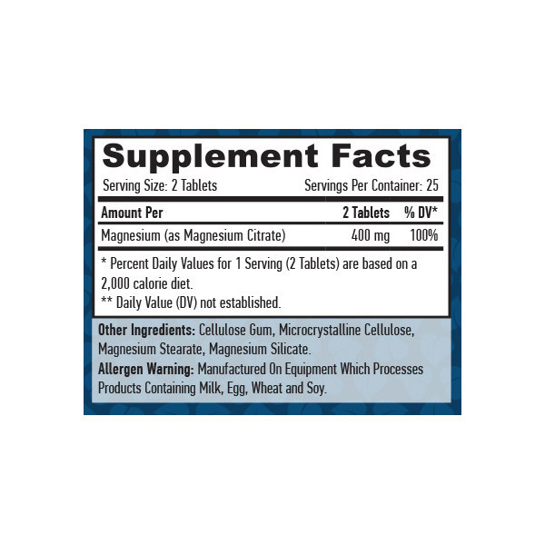 Магний Haya Labs Magnesium Citrate 200mg 50 tabl Луцк - изображение 2