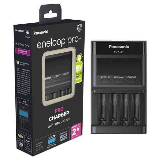 Зарядний пристрій Panasonic Eneloop ready AA/AAA (BQ-CC65) Харьков