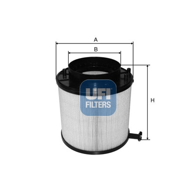 Повітряний фільтр для автомобіля UFI 27.692.00 Вінниця - фото 1