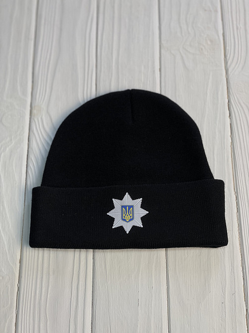 Шапка черная - 