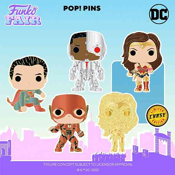 Пін Funko Pop серії «DC Comics» – Диво-жінка (w/chase) Дніпро
