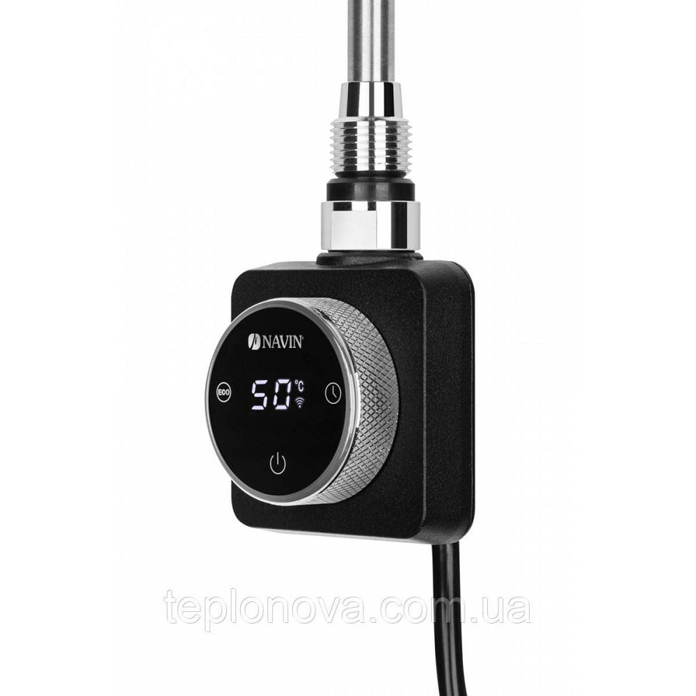 ТЕН для сушарки для рушників NAVIN Accorto 300 W чорний з Wi-Fi Чернівці - фото 3