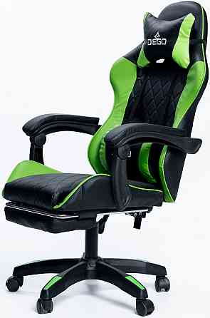 Крісло геймерське DIEGO AERO Black-Green Київ