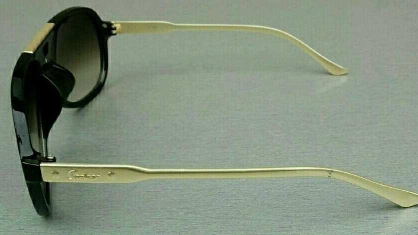 Брендовые стильные мужские очки коричневые с золотом градиент. Киев - изображение 6