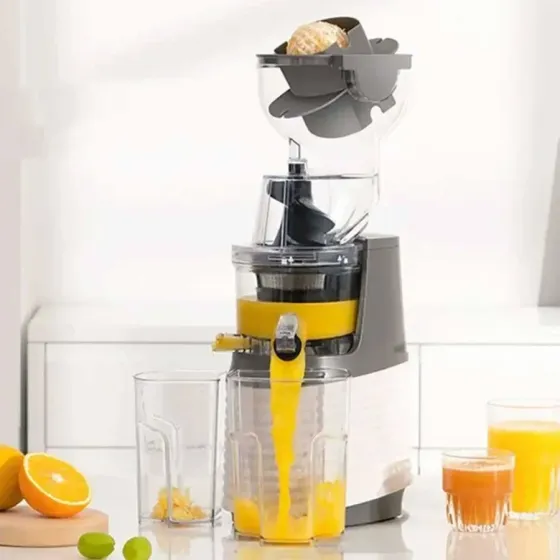 Соковитискач комбінований Sokany JE-32 300 Вт, 6-лопатеві леза, чаша, що не б'ється, захист від крапель Одеса