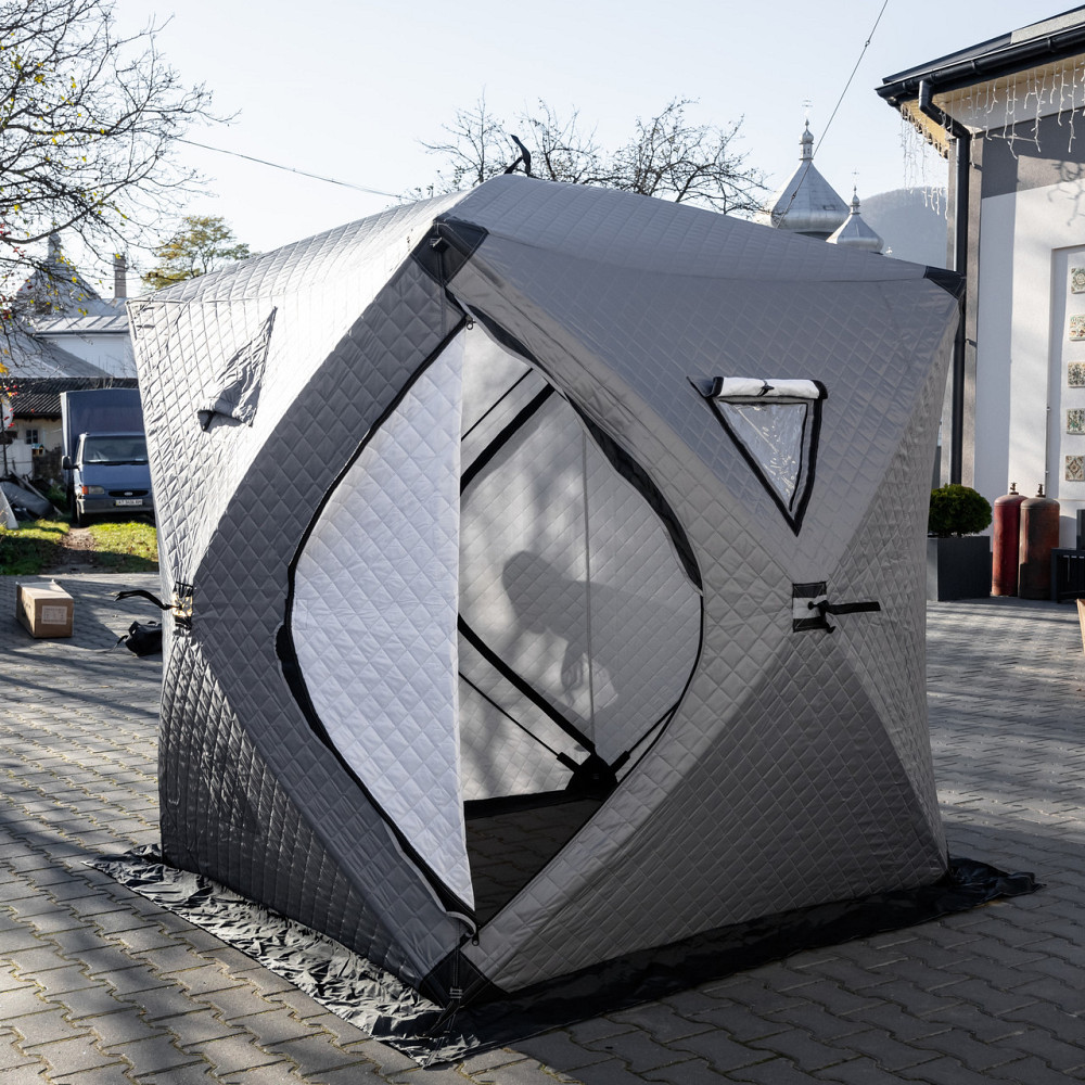 Утепленная зимняя палатка 