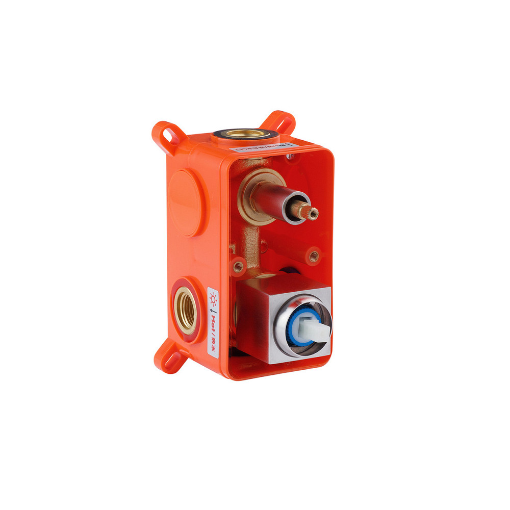 Набор 2 в 1 душевая система Kroner Edelstahl Kubus-ESG082 + смеситель Edelstahl Kubus-ESG010 Киев - изображение 7