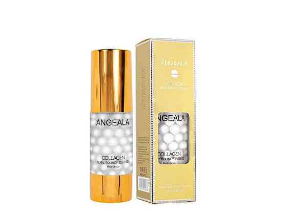 Крем для обличчя Есенція Angeala Collagen Pearl Bouncy Essence 35мл ТМ ANGEALA Київ