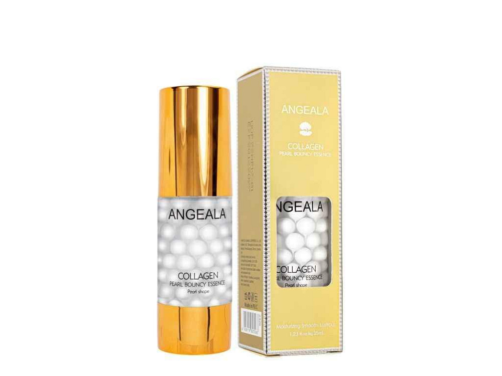 Крем для обличчя Есенція Angeala Collagen Pearl Bouncy Essence 35мл ТМ ANGEALA Київ - фото 1