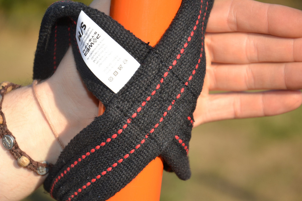 Лямки для тяги (вісмірка) Power System PS-3405 Figure 8 Black/Red L/XL Кам'янське - фото 9