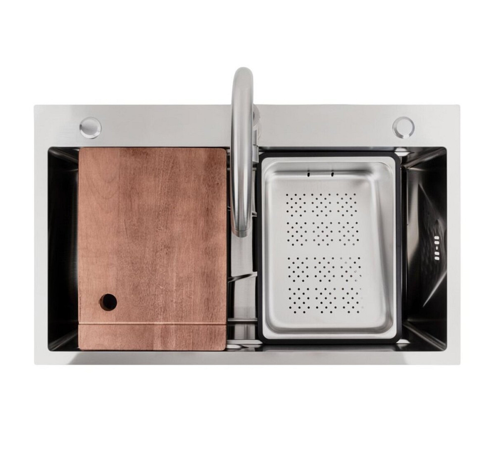 VALESO Кухонна мийка Valeso Handmade CM 75*46B Workstation з нержавіючої сталі Киев - изображение 2