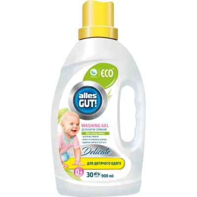 Гель для стирки Alles GUT! Eco Для детских вещей 900 мл (4820189880417) Винница