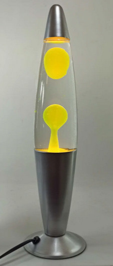 Ночник светльник настольный Лава желтый Киев - изображение 1