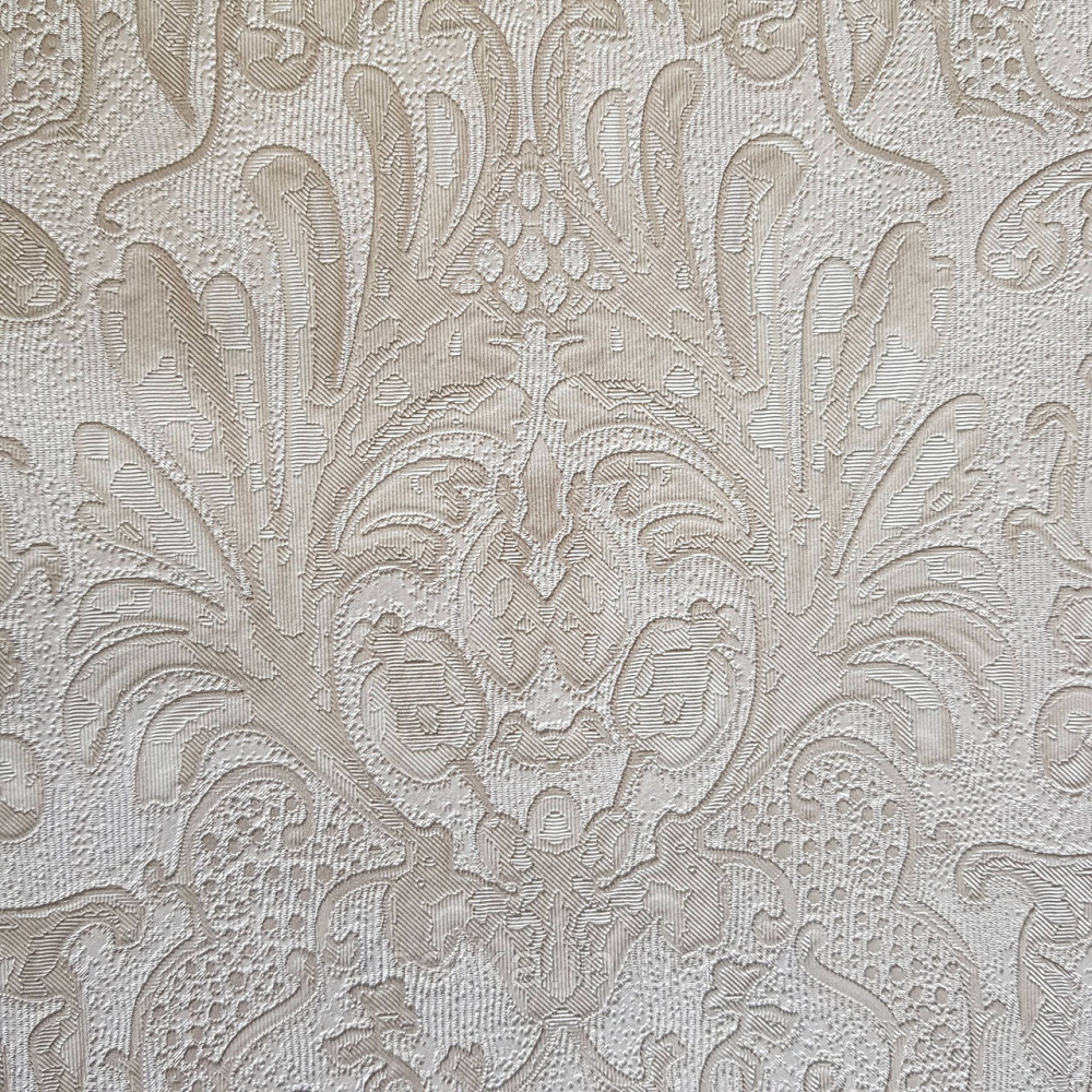 Шпалери метрові вінілові на флізелін Yuanlong Samsara метрові вензелі завитки структурні сірі сріблясті Київ - фото 3