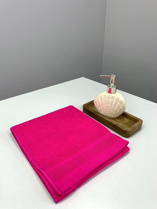 Рушник махровий Ideal Textile з бордюром однотонний щільність 360 г/м2 70х130 см (56860715) Чернівці - фото 9