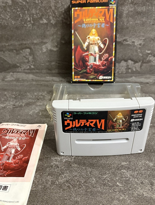 Nintendo 16 bit Superfamicom Ultima 6 гарний стан. Харків - фото 4