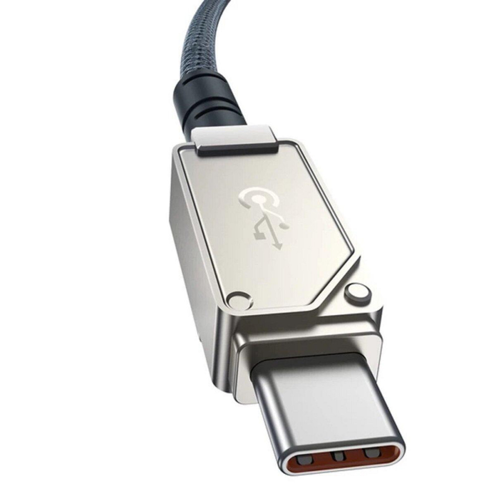 Кабель Type-C - Lightning Baseus Unbreakable Series для швидкого заряджання та передачі даних 20W 2m Stellar колір білий Одеса - фото 5