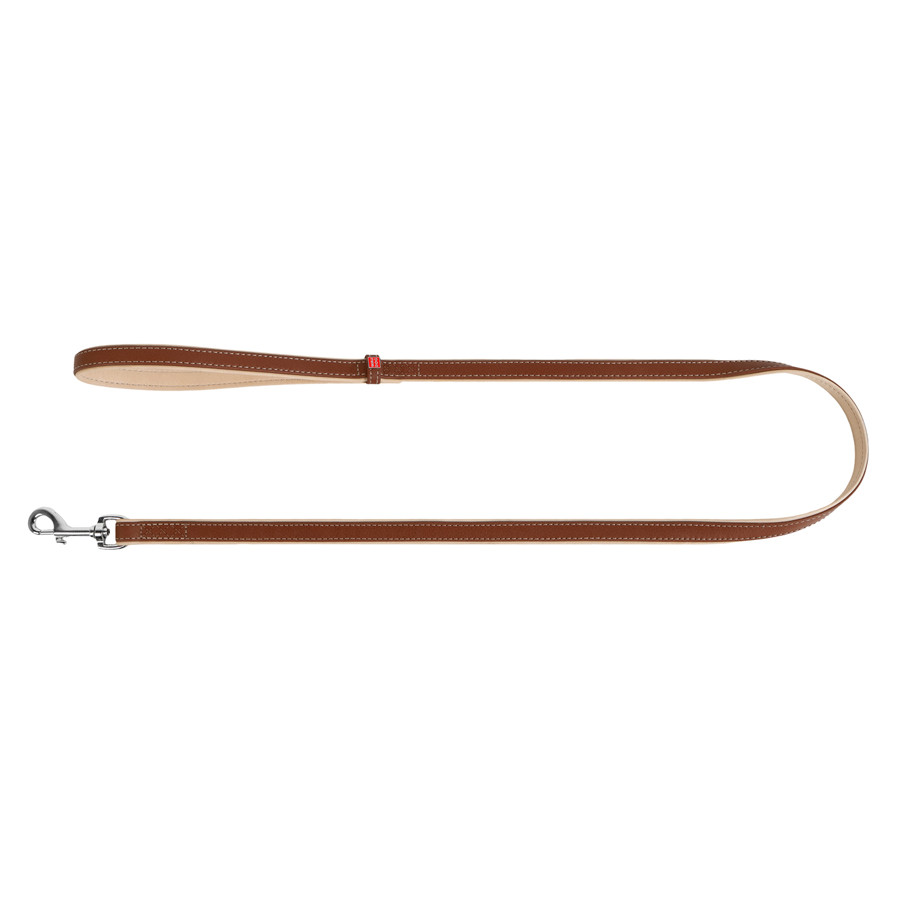 Повідець для собак шкіряний WAUDOG Soft, Ш 25 мм, Дов 122 см коричневий Коломия - фото 2