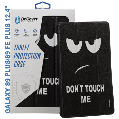 Чехол для планшета BeCover Smart Case Samsung Tab S9 Plus (SM-X810/SM-X816)/S9 FE Plus (SM-X610/SM-X616) 12.4" Dont Touch (710376) Винница - изображение 1