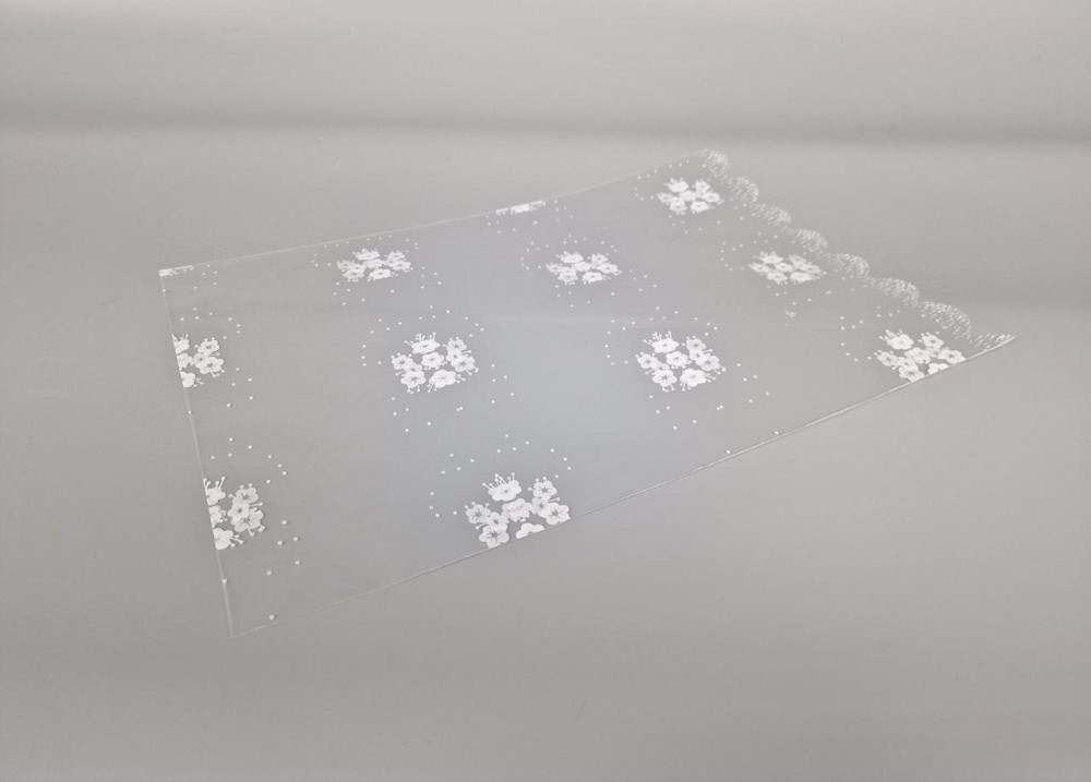 Пакет с рисунком для упаковки подарков   (25*40) №388 (3) (ажурный) 