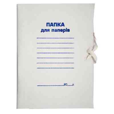 Папка на завязках Buromax А4, carton 0,3мм (glued flap) (BM.3359) Винница