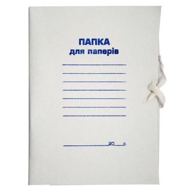 Папка на завязках Buromax А4, carton 0,3мм (glued flap) (BM.3359) Винница - изображение 1